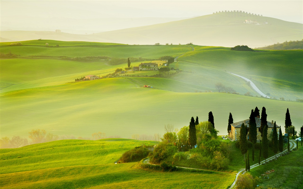イタリアの自然の美しさの風景のHDの壁紙 #1 - 1280x800