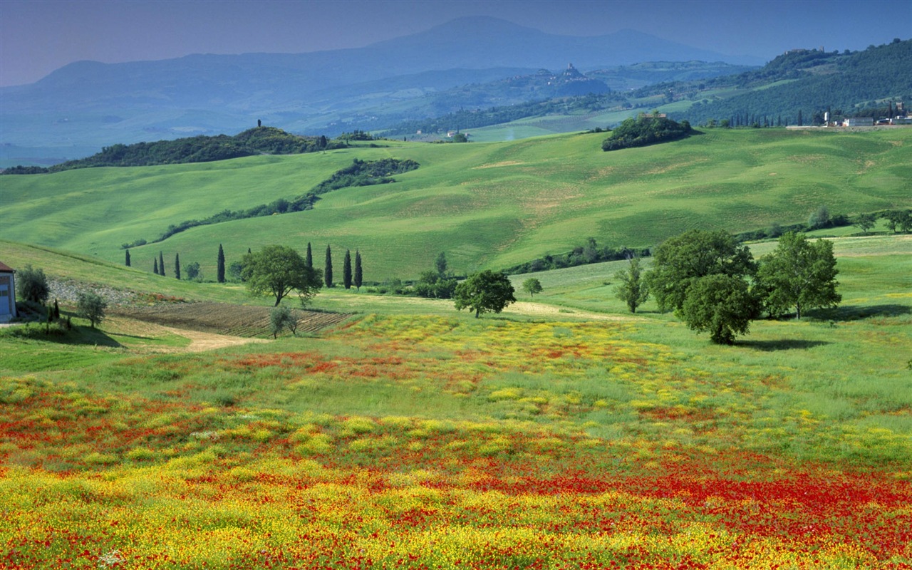 Italská přírodní krásy scenérie HD tapetu #6 - 1280x800