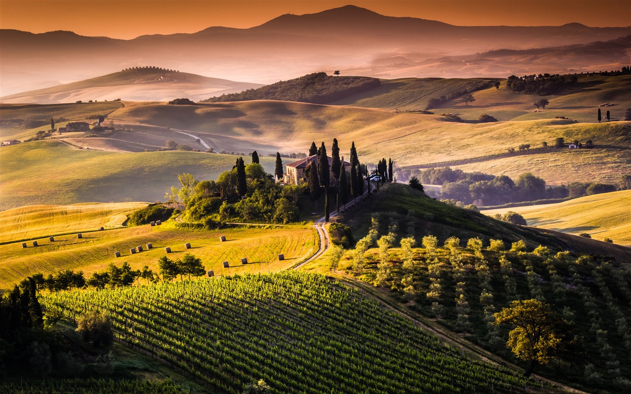 イタリアの自然の美しさの風景のHDの壁紙 #16 - 1280x800