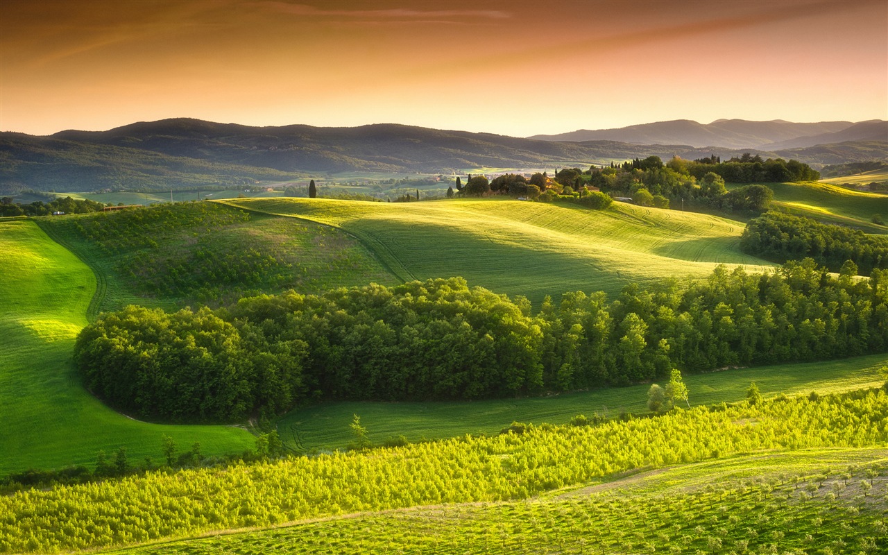 Итальянский естественная красота пейзажа HD обои #17 - 1280x800