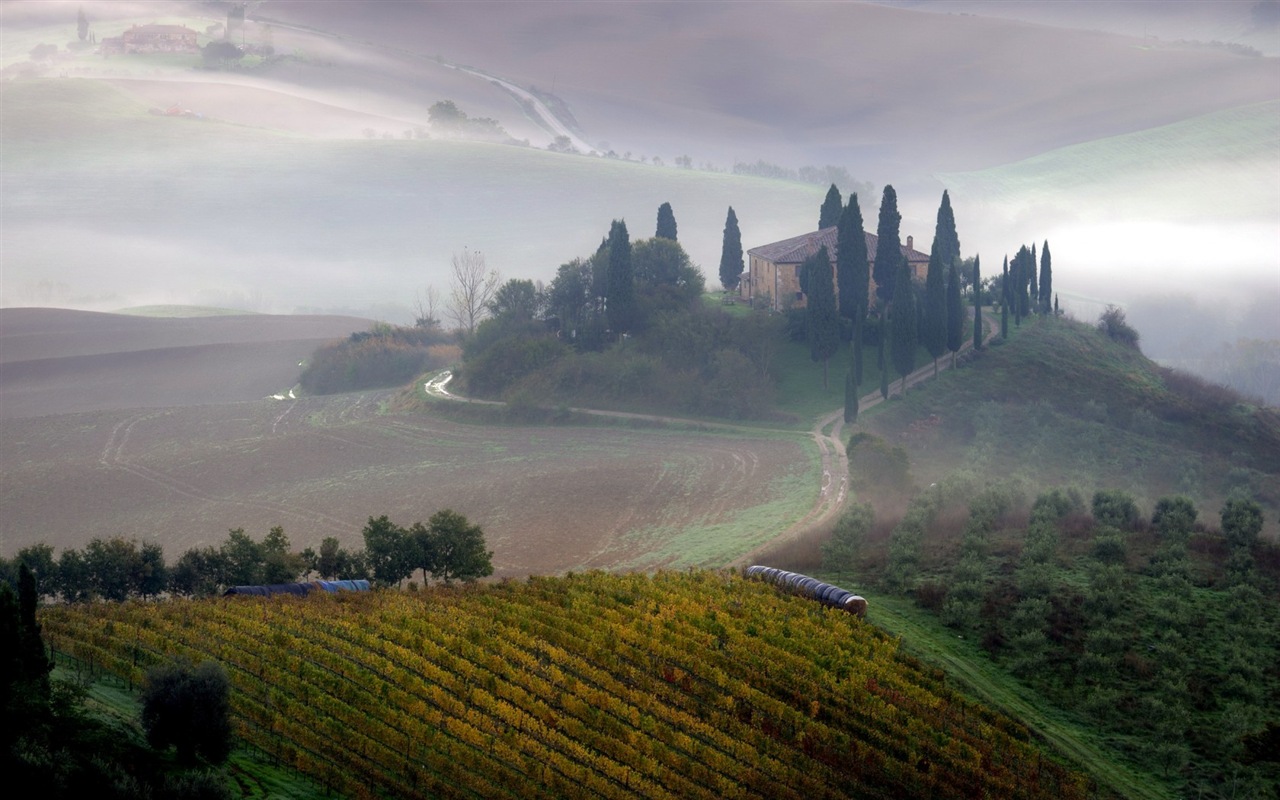 Italská přírodní krásy scenérie HD tapetu #19 - 1280x800