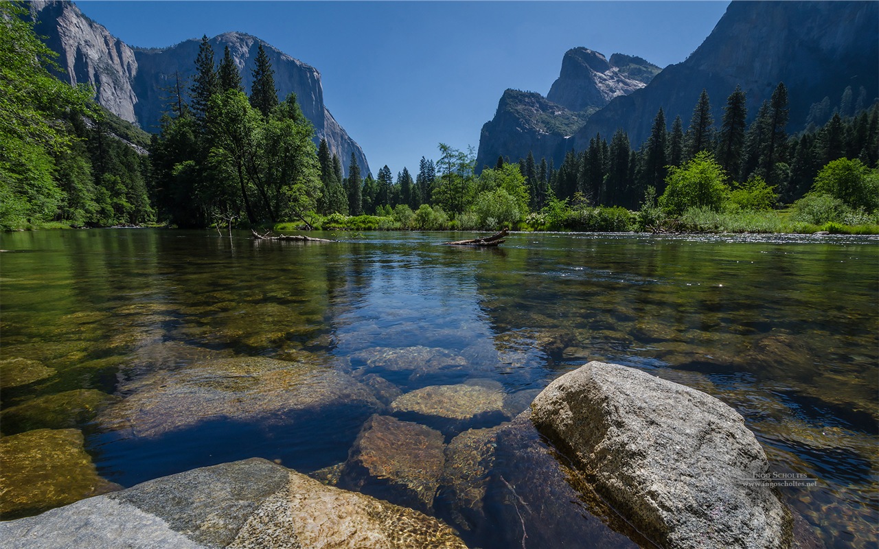 Windows 8 тема, HD обои Йосемитский национальный парк #1 - 1280x800