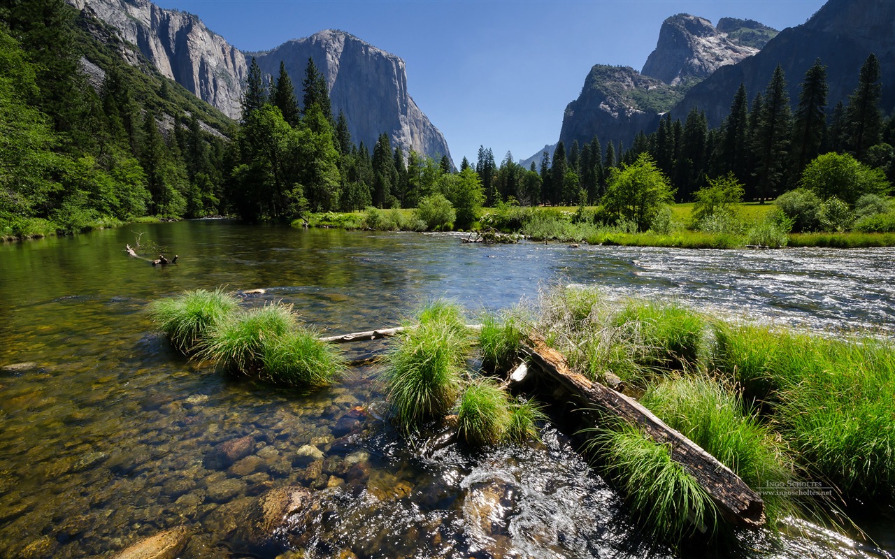 Windows 8 Thema, Yosemite National Park HD Wallpaper #2 - 1280x800