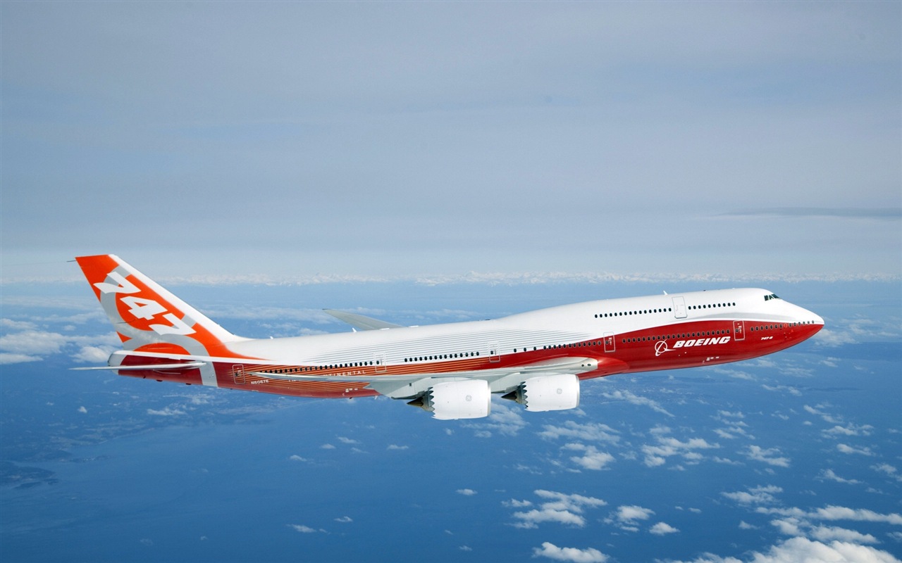 Boeing 747 avions de ligne fonds d'écran HD #16 - 1280x800