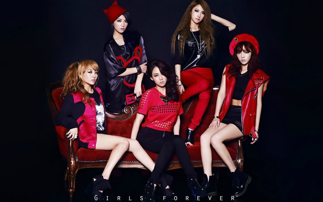 Korean girl music group, KARA HD wallpapers #6 - 1280x800