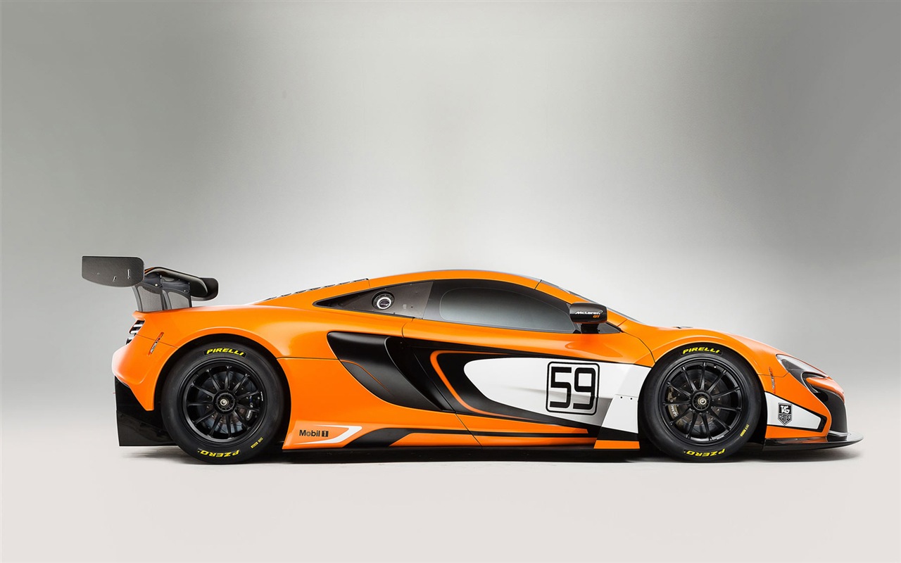 2015 суперкар HD обои McLaren 650S GT3 #11 - 1280x800