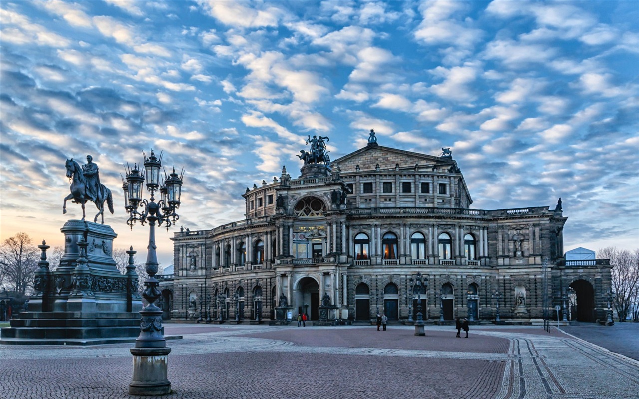 HD обои городской пейзаж Германия Дрезден #4 - 1280x800