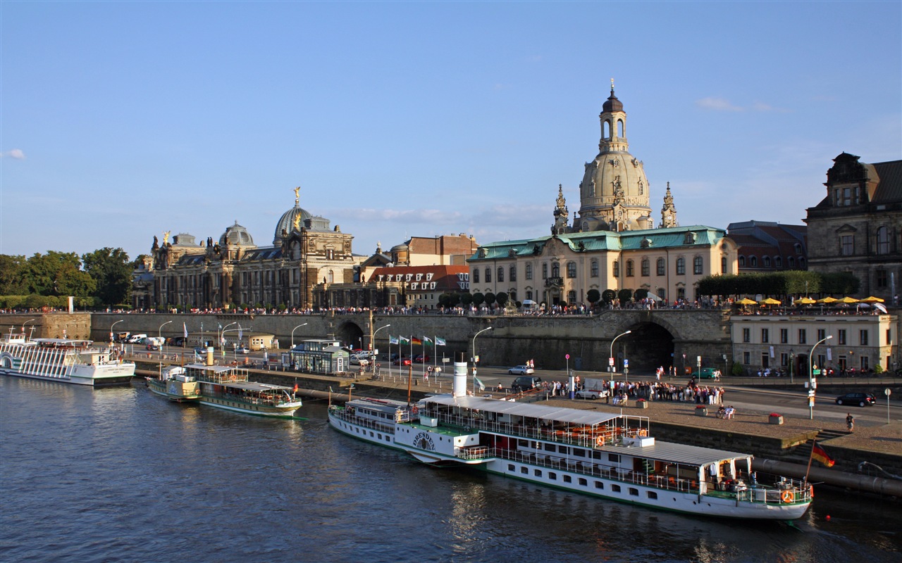 Alemania Dresden fondos de pantalla HD paisaje de la ciudad #14 - 1280x800