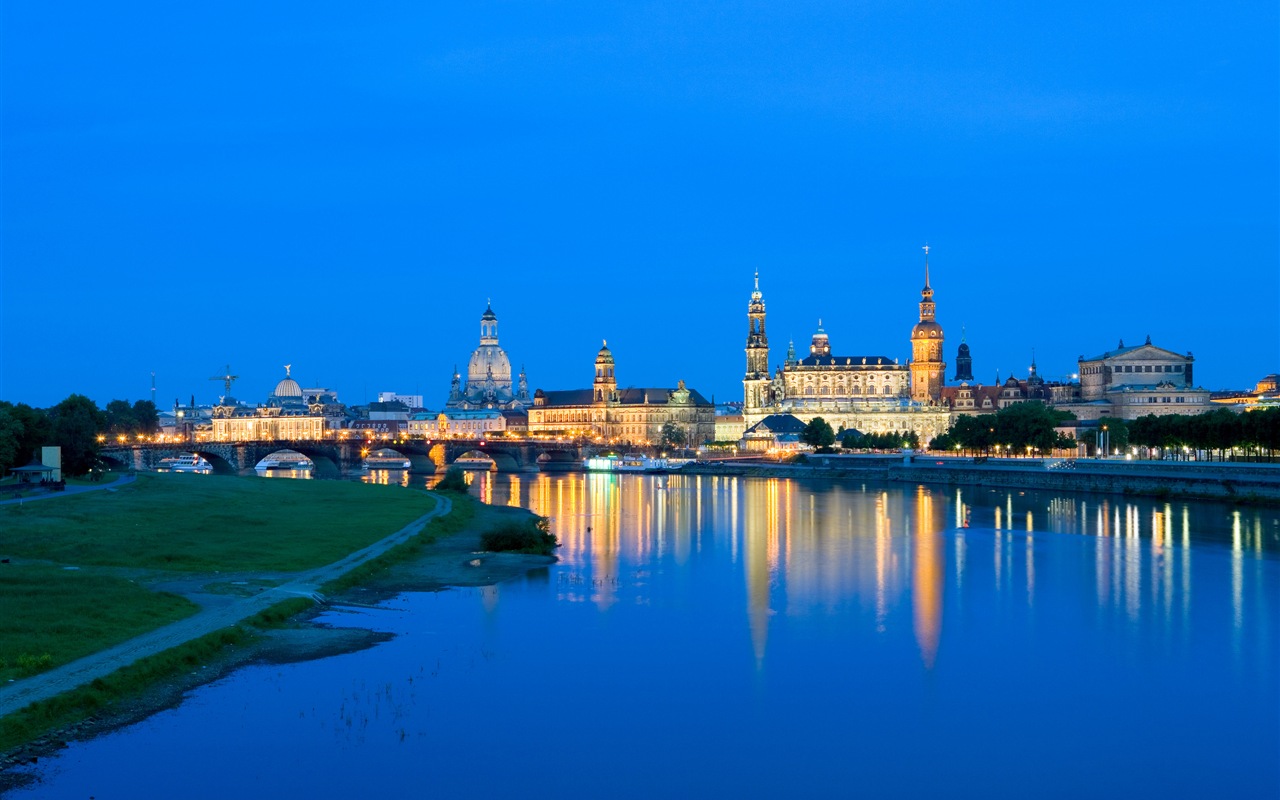 HD обои городской пейзаж Германия Дрезден #16 - 1280x800