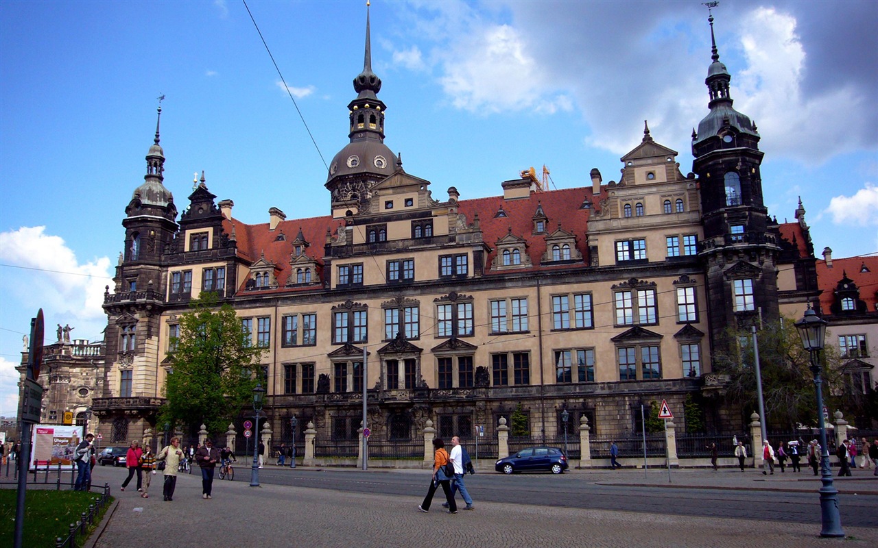 Německo Drážďany město krajina HD tapety na plochu #18 - 1280x800
