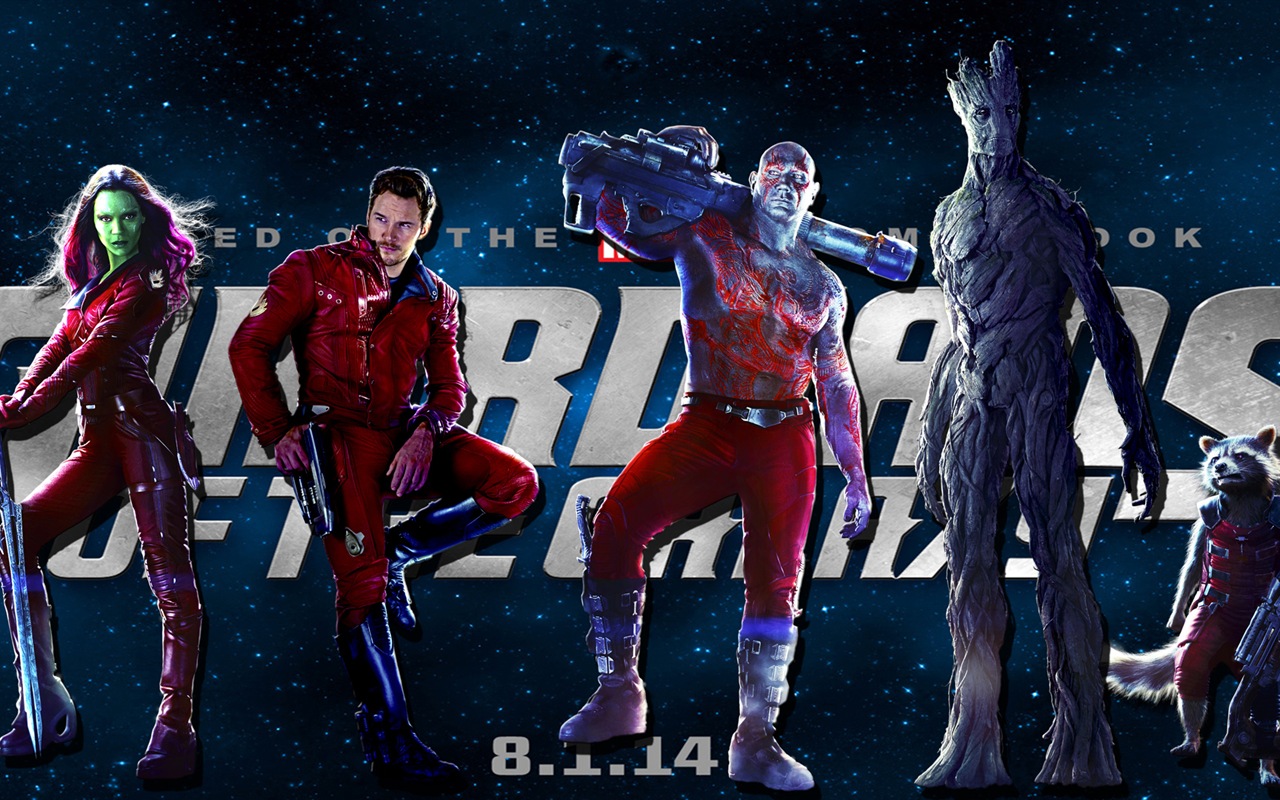 Guardians of the Galaxy 2014 HD Film Wallpaper #3 - 1280x800