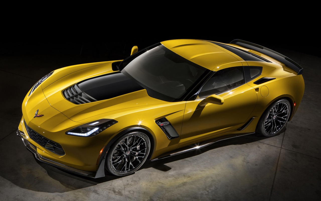 2015年雪佛蘭 Corvette Z06跑車高清壁紙 #1 - 1280x800