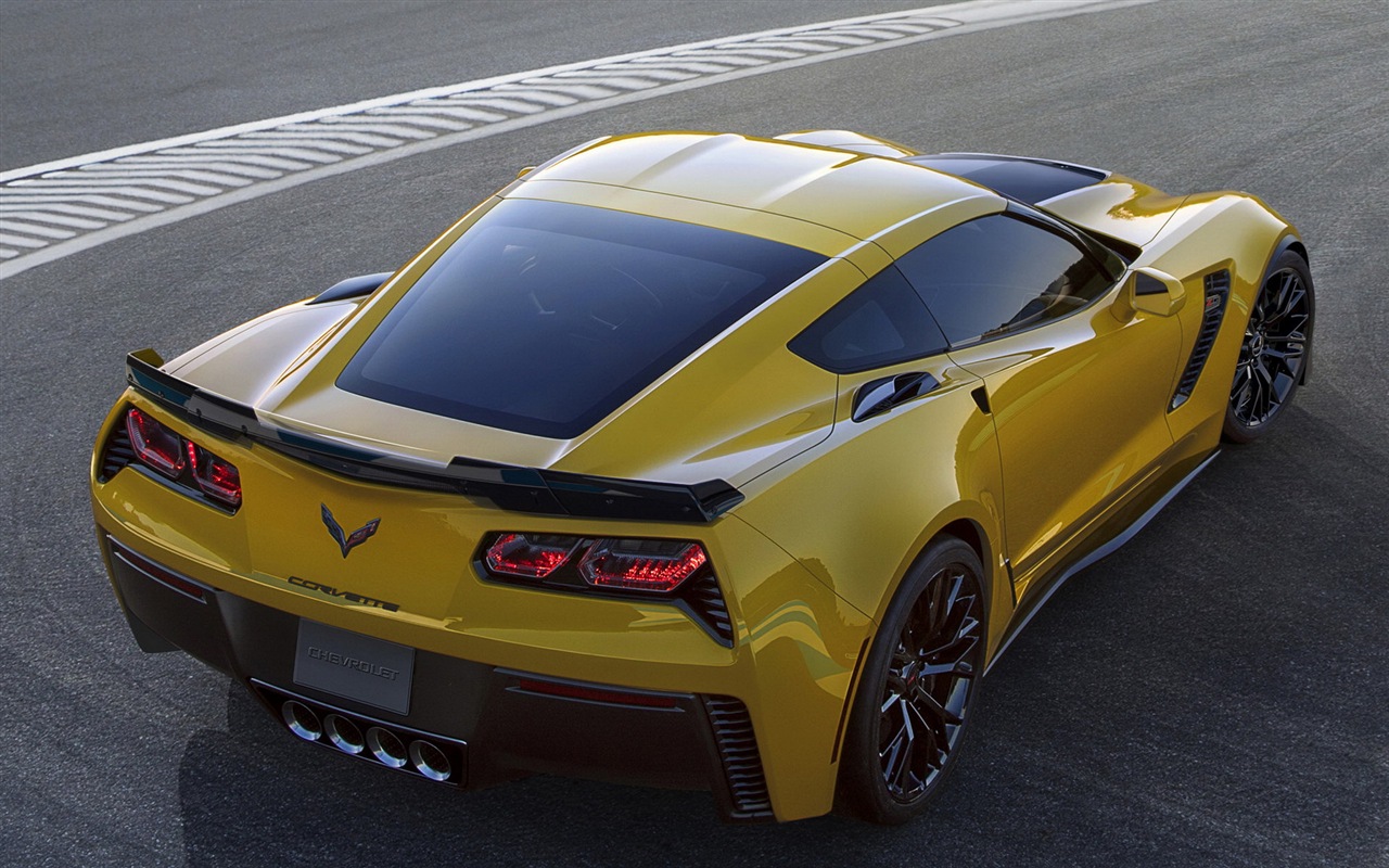 2015年雪佛蘭 Corvette Z06跑車高清壁紙 #4 - 1280x800
