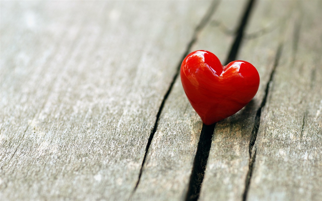 Тема любви, творческих HD обои форме сердца #9 - 1280x800