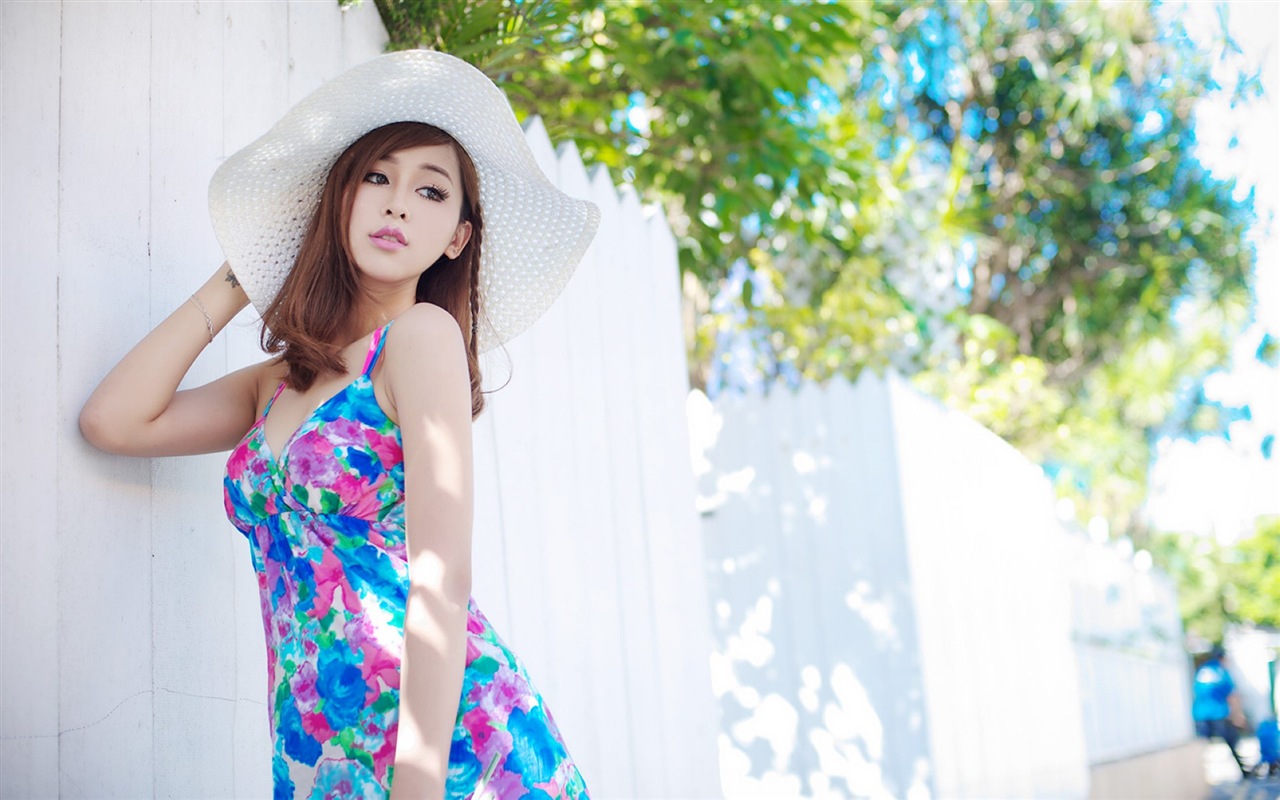 Pure seductive Oriental girls HD wallpapers #14 - 1280x800