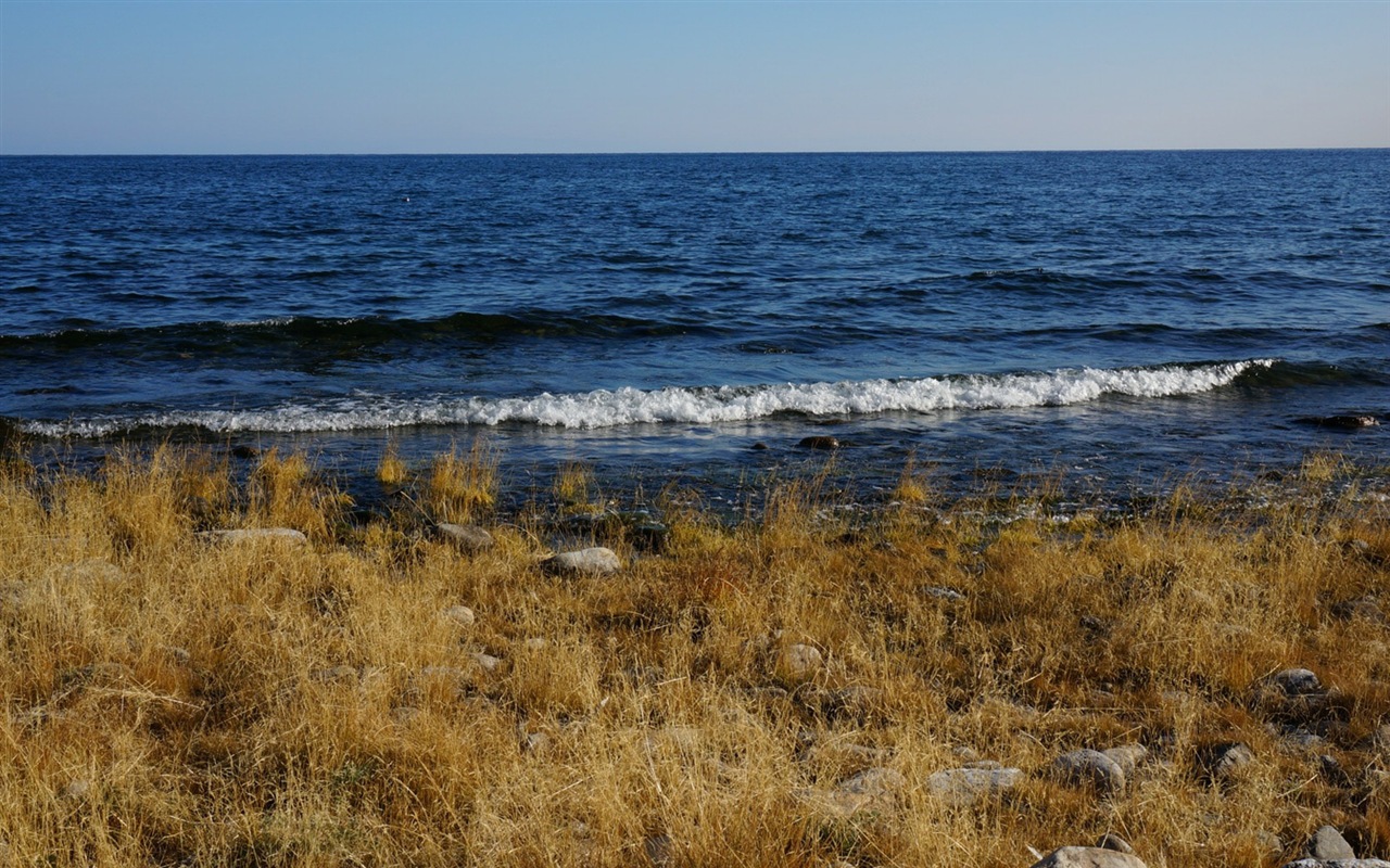 Озеро Байкал в России, декорации HD обои #15 - 1280x800