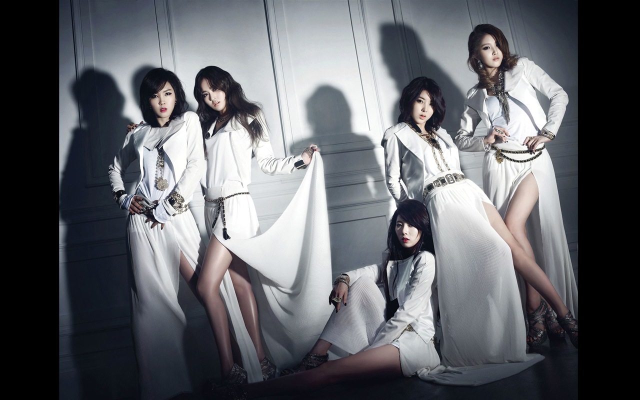 4Minute Korean music beautiful girls combination HD wallpapers #13 - 1280x800