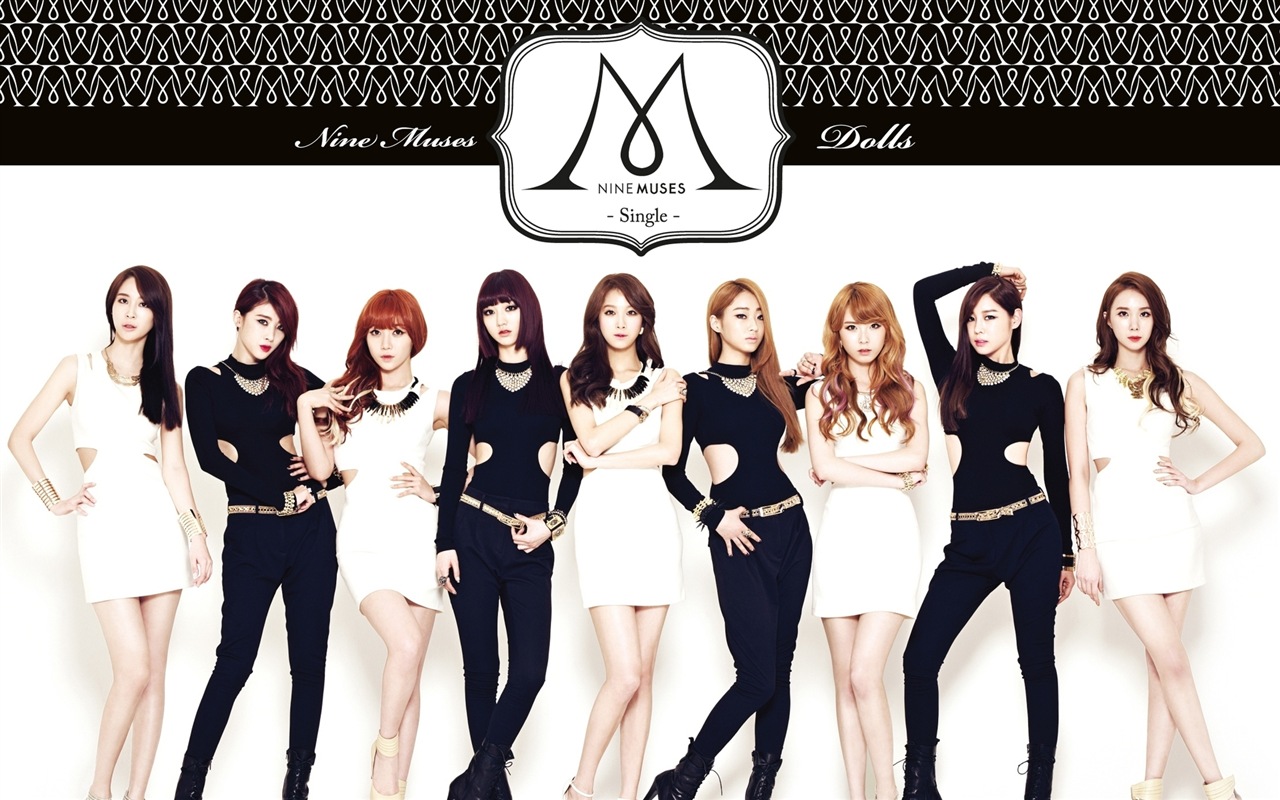 Nine Muses 韩国女子音乐组合 高清壁纸15 - 1280x800