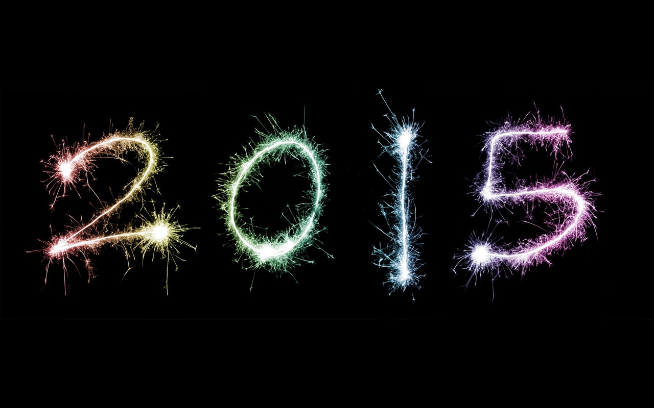 2015 New Year theme HD wallpapers (1) #3 - 1280x800
