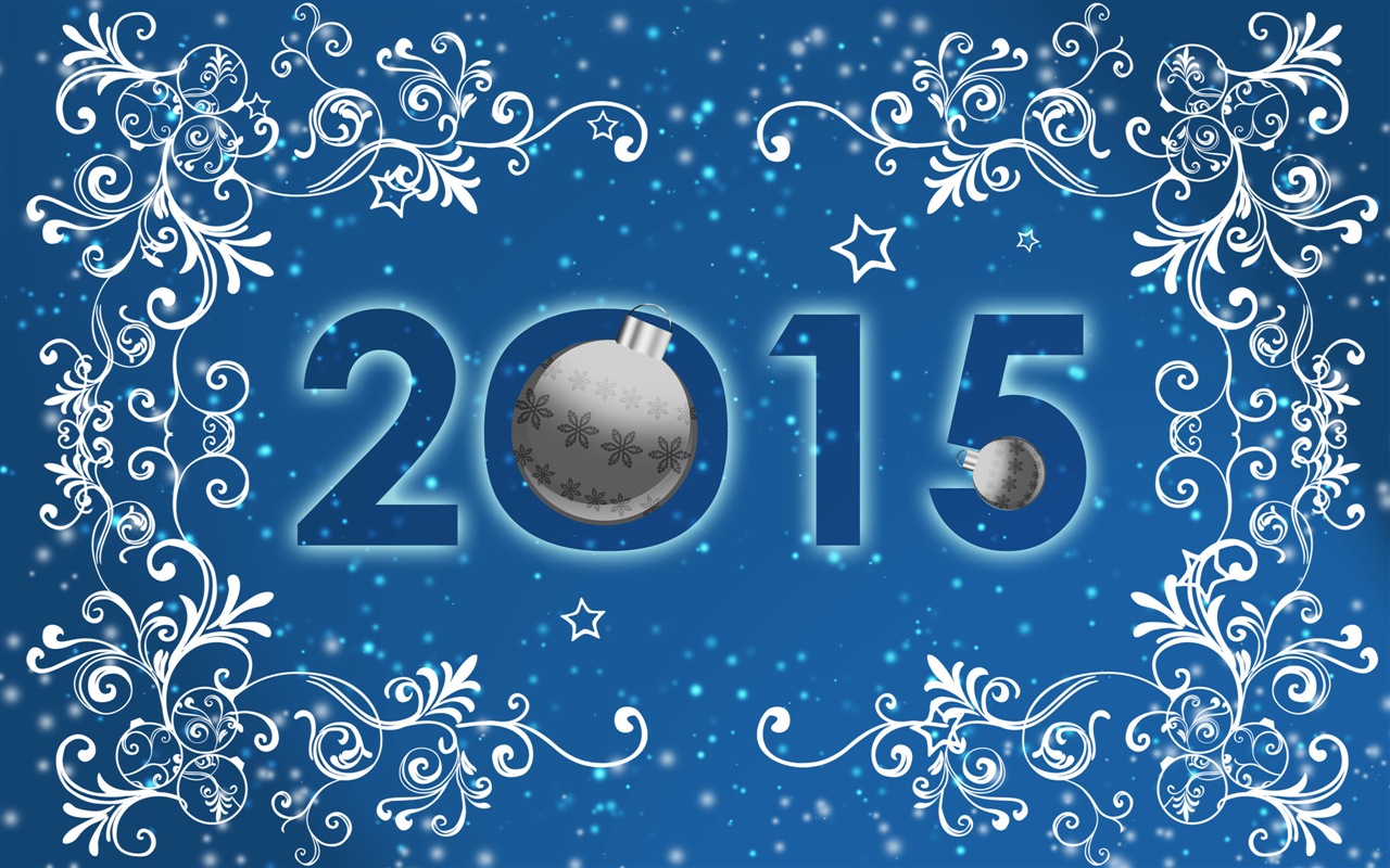 2015 새해 테마의 HD 배경 화면 (1) #8 - 1280x800