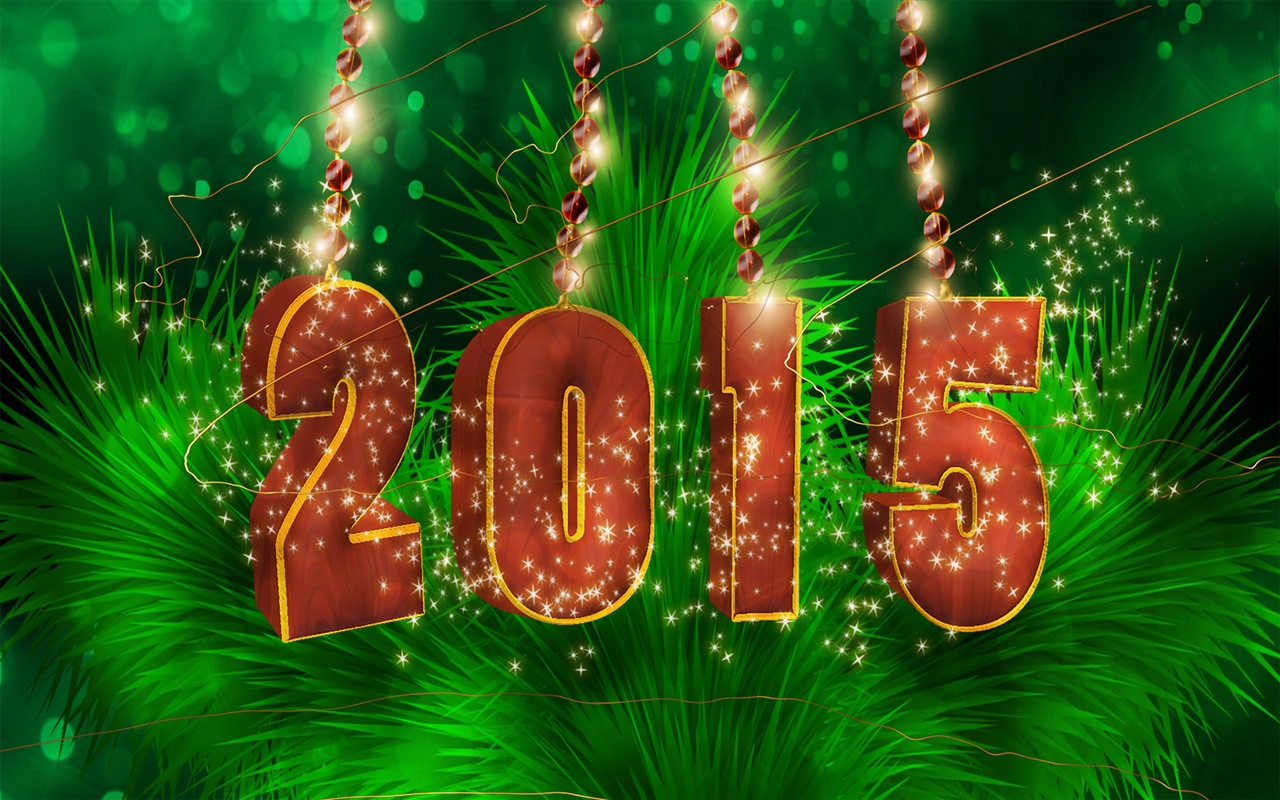2015 새해 테마의 HD 배경 화면 (1) #14 - 1280x800