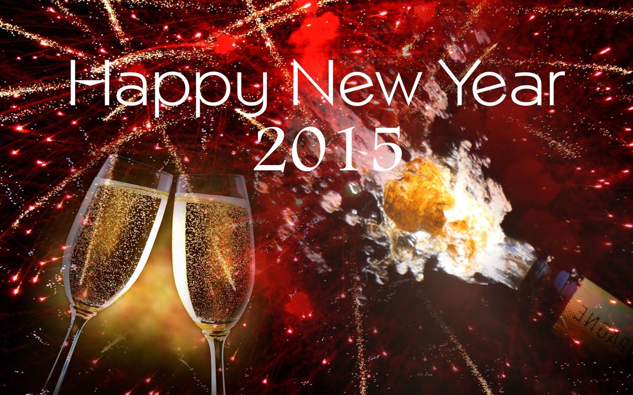 2015 New Year theme HD wallpapers (2) #4 - 1280x800