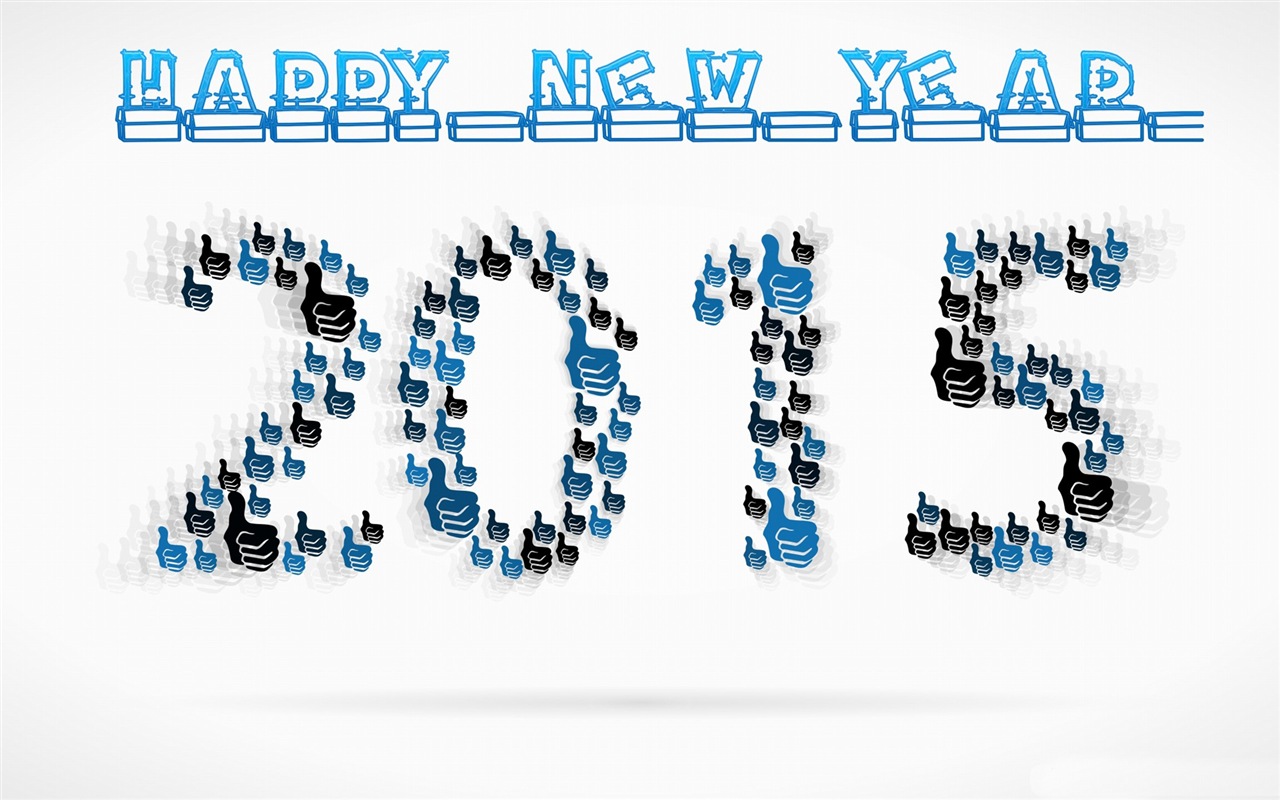 2015 New Year theme HD wallpapers (2) #10 - 1280x800
