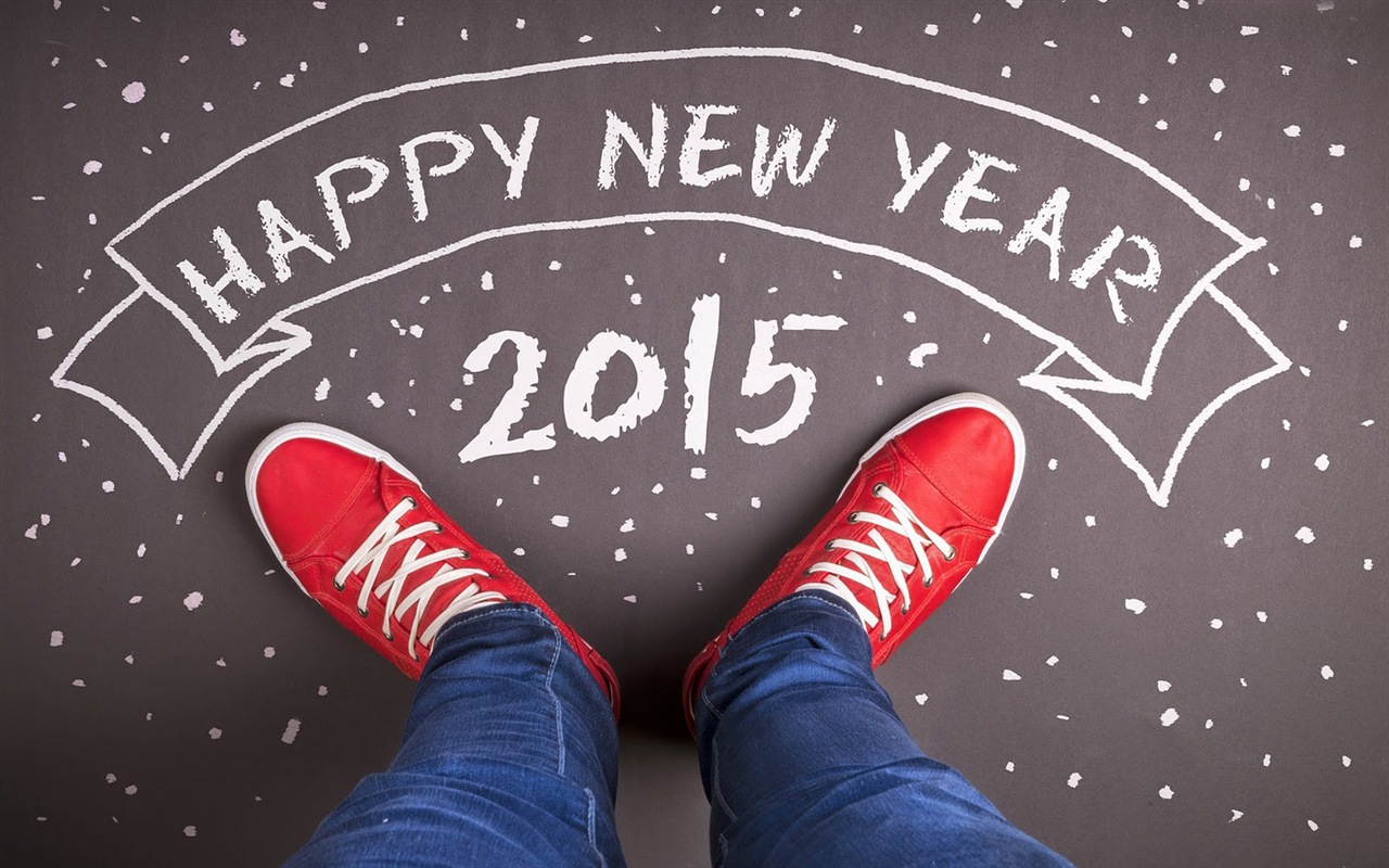 2015 Новый год тема HD обои (2) #15 - 1280x800