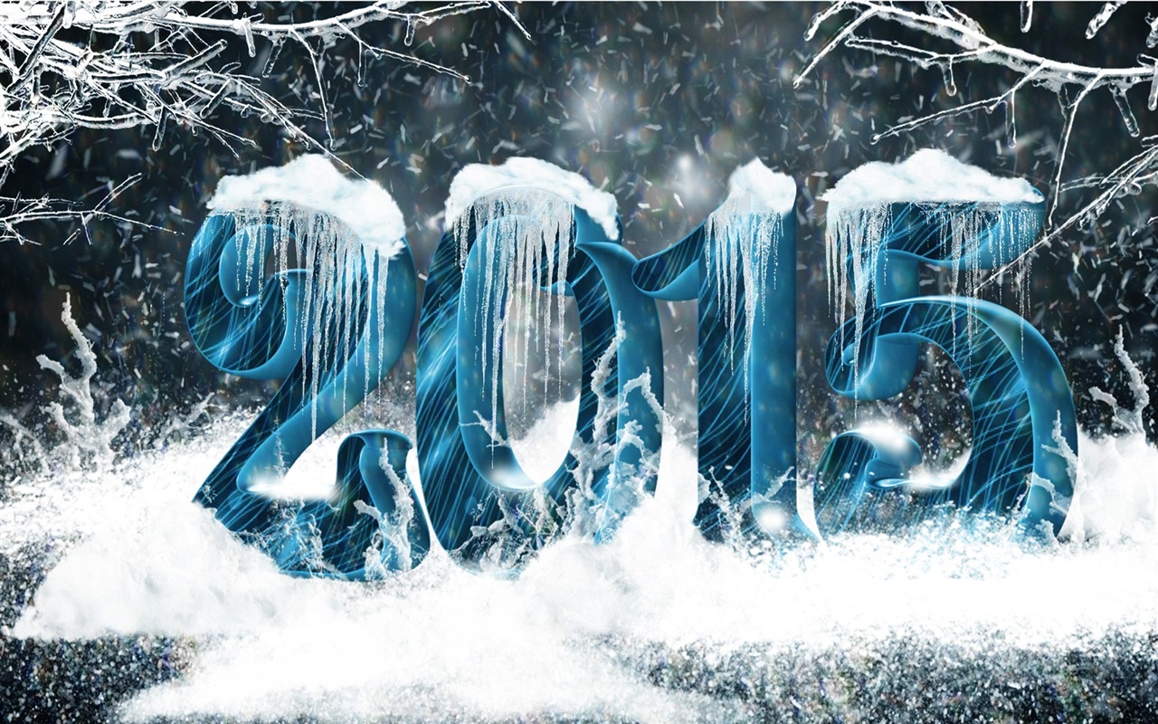 2015 Новый год тема HD обои (2) #20 - 1280x800