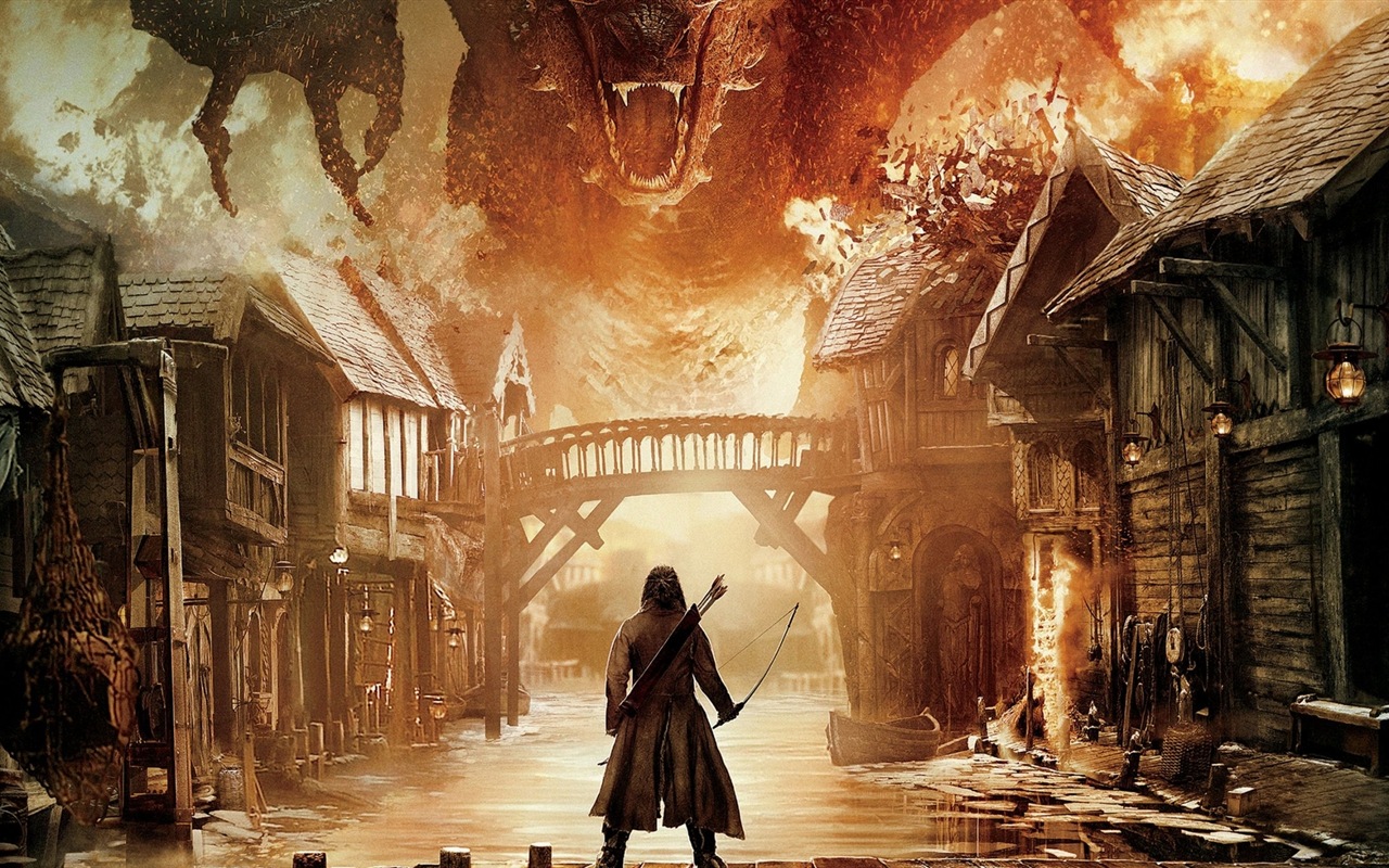 El Hobbit: La Batalla de los Cinco Ejércitos, fondos de pantalla de películas de alta definición #2 - 1280x800