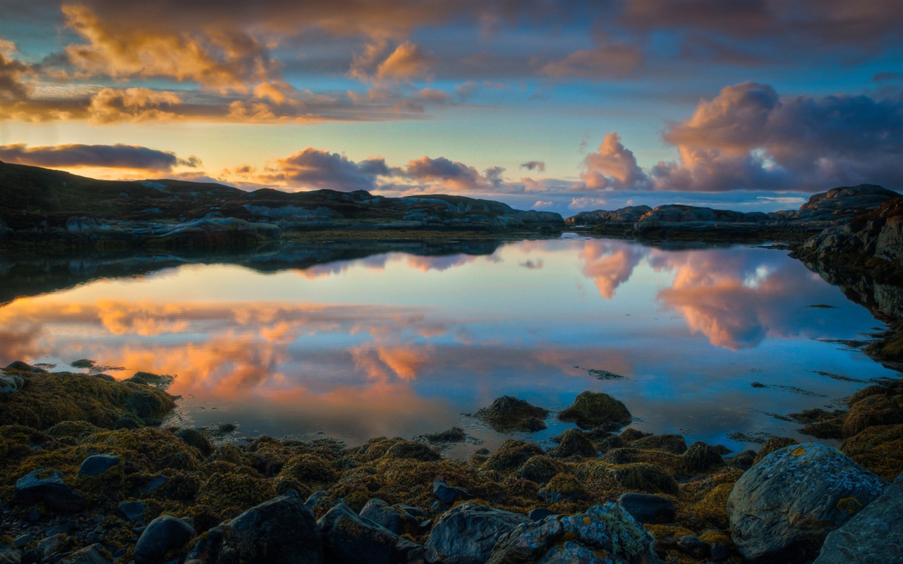 Nordic krásné přírodní scenérie HD tapety na plochu #2 - 1280x800