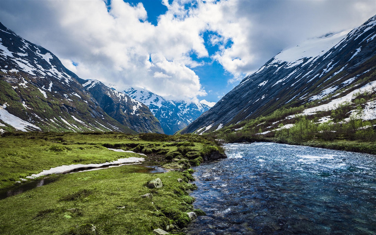 Wallpapers hermosas nórdicos HD paisajes naturales #6 - 1280x800