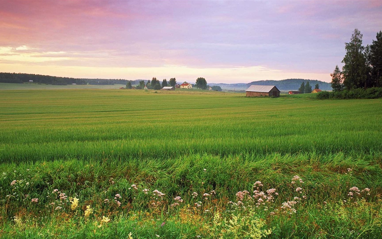Nordic krásné přírodní scenérie HD tapety na plochu #10 - 1280x800