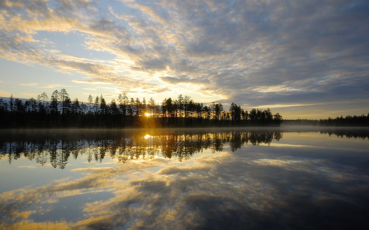 Wallpapers hermosas nórdicos HD paisajes naturales #18 - 1280x800