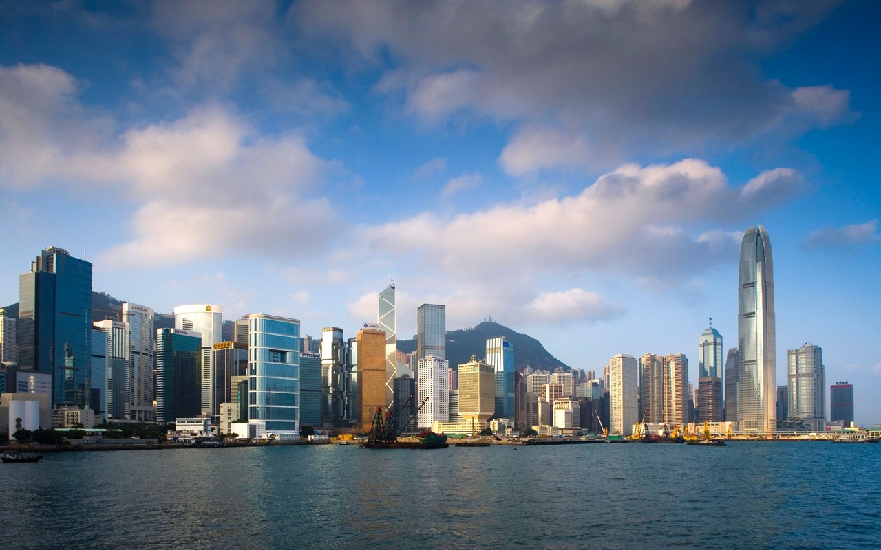 Paisaje urbano fondos de pantalla HD hermosas de Hong Kong #15 - 1280x800