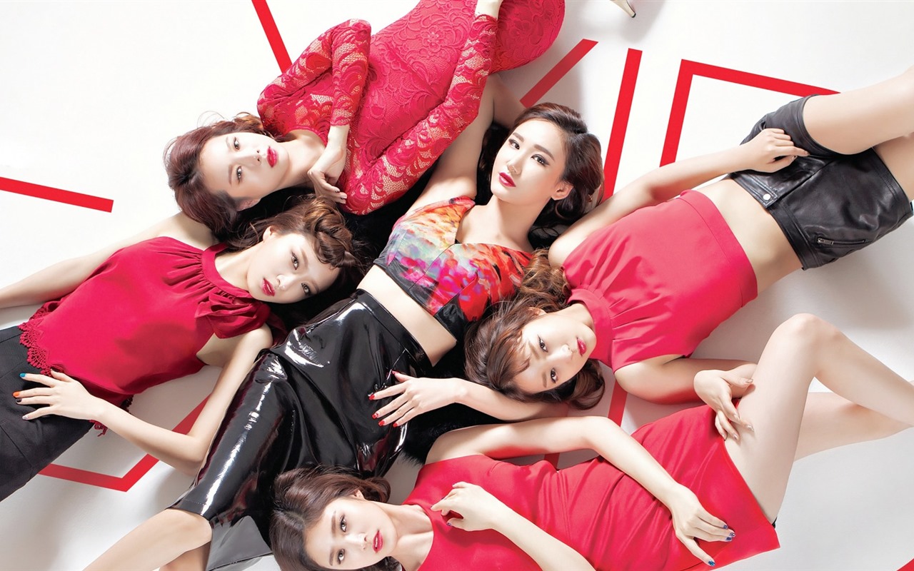 EXID 超越梦想 韩国音乐女子组合 高清壁纸1 - 1280x800