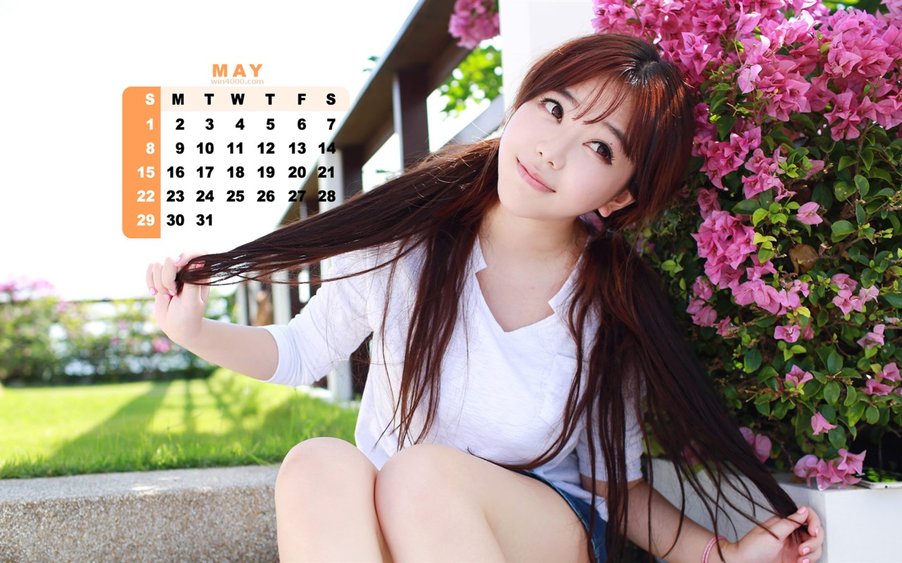 Mayo 2016 calendario de fondo de pantalla (2) #2 - 1280x800