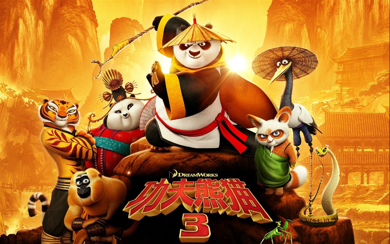 Kung Fu Panda 3 功夫熊猫3 高清壁纸6 - 1280x800