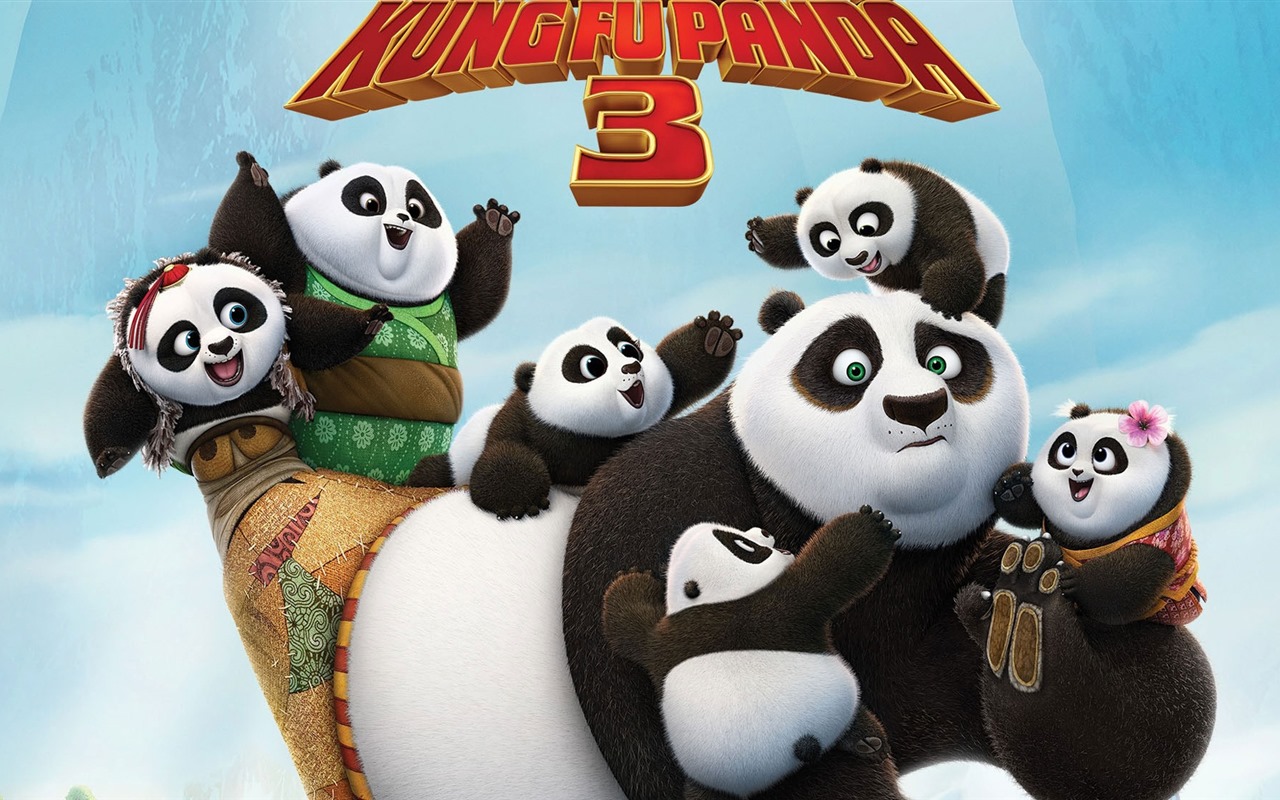 Kung Fu Panda 3, HD film tapety na plochu #17 - 1280x800