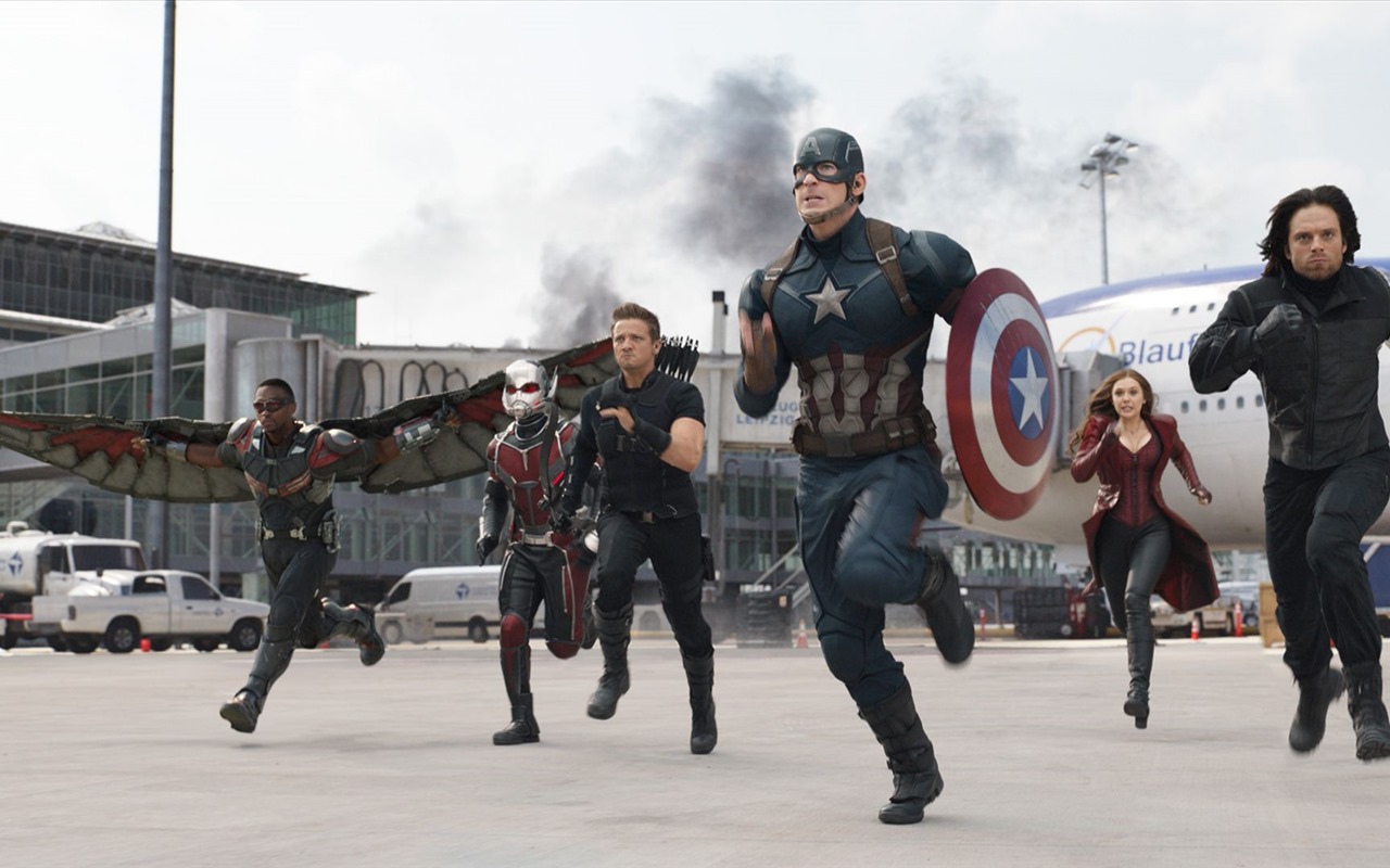 Capitán América: guerra civil, fondos de pantalla de alta definición de películas #6 - 1280x800