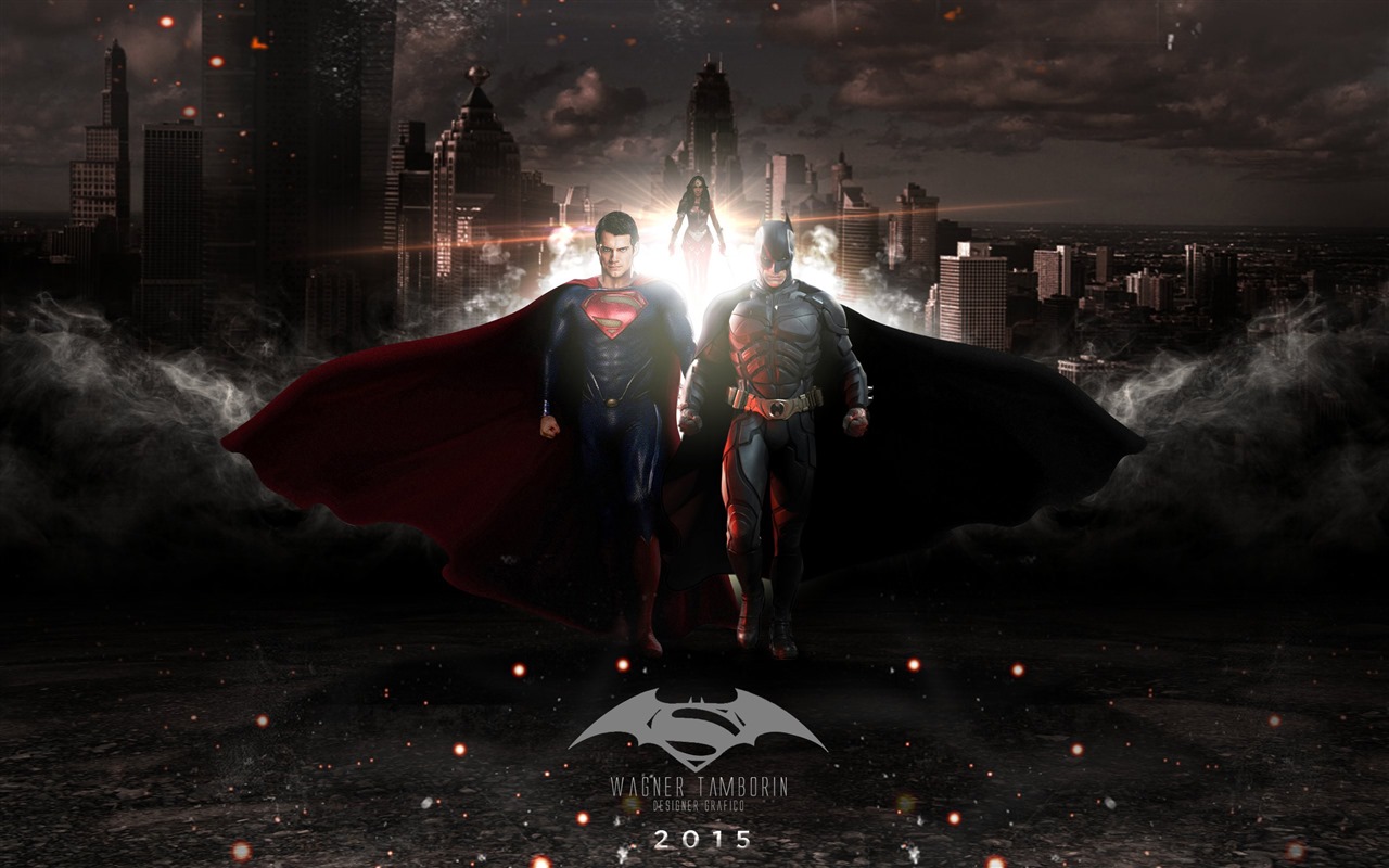 фильм HD обои Рассвет Справедливости, 2016: Бэтмен против Супермена #10 - 1280x800