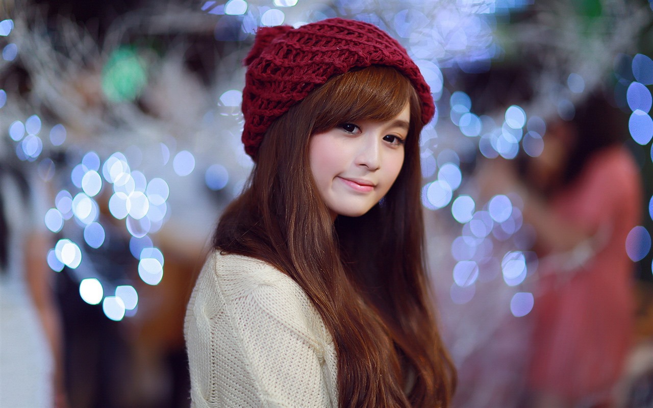 Reine und schöne junge asiatische Mädchen HD-Wallpaper  Kollektion (3) #3 - 1280x800