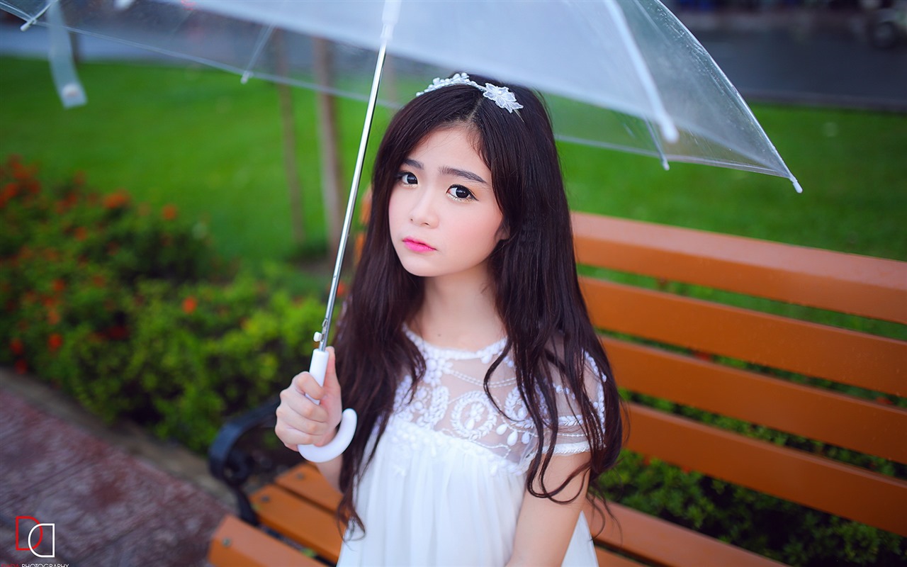 清纯可爱年轻的亚洲女孩 高清壁纸合集(三)20 - 1280x800