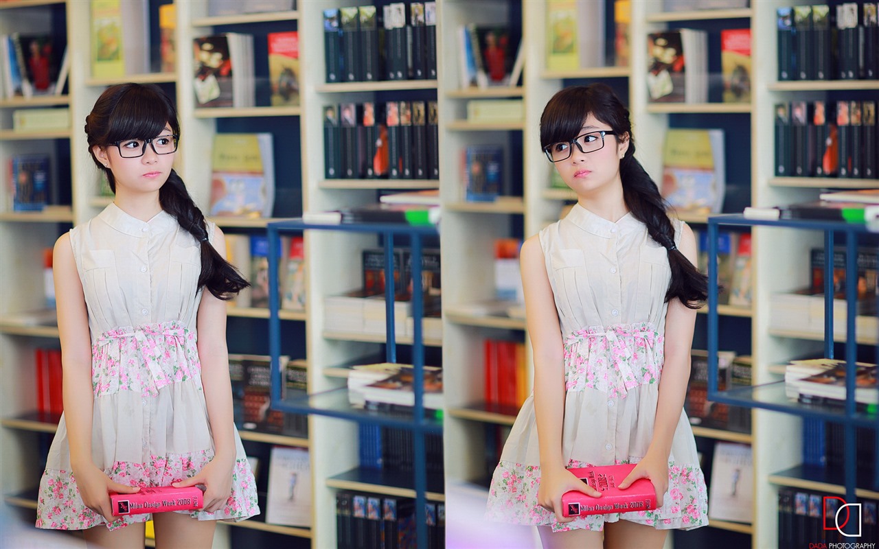 Reine und schöne junge asiatische Mädchen HD-Wallpaper  Kollektion (3) #24 - 1280x800