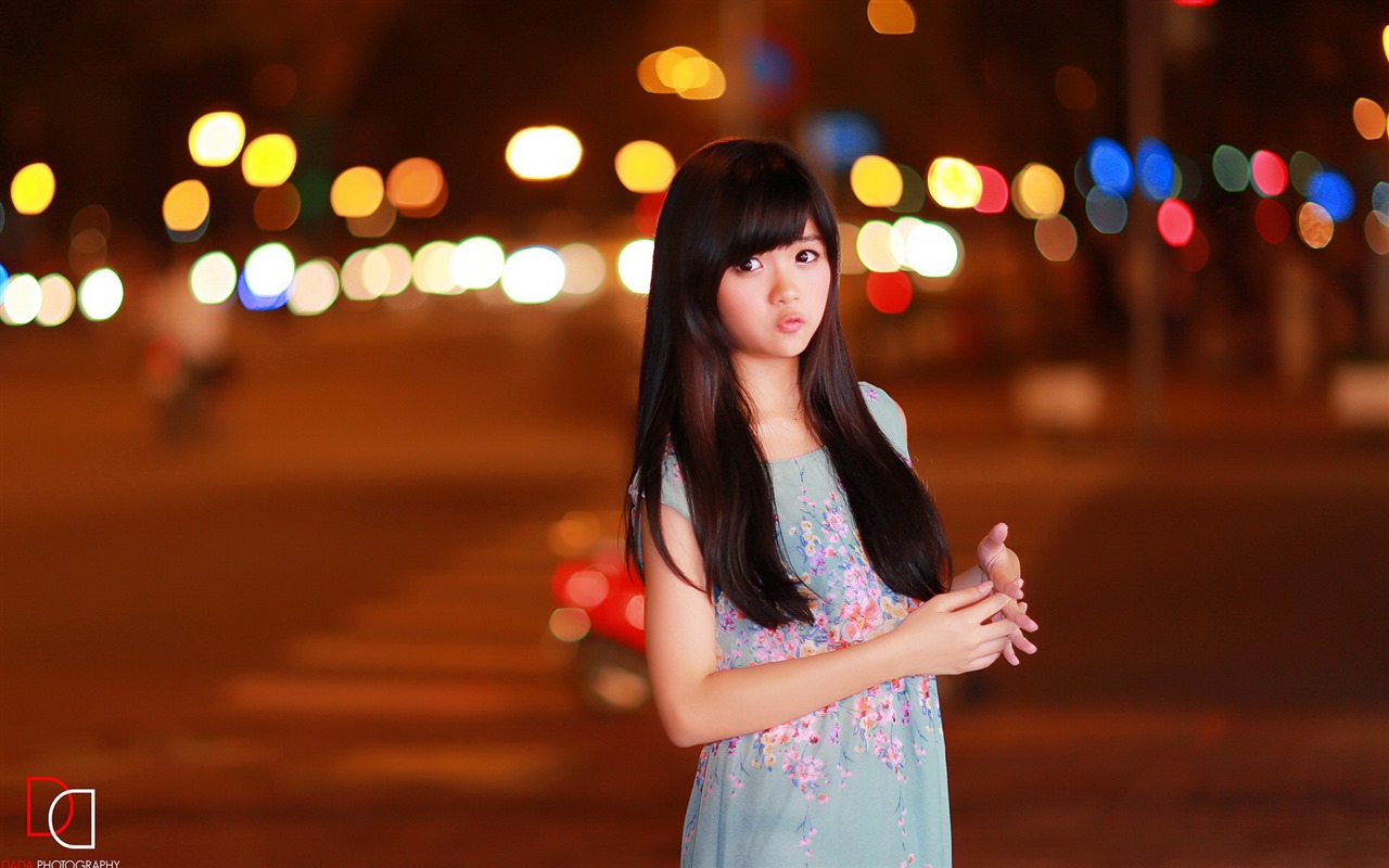 Pure and lovely young Asian girl HD wallpapers collection (3) #27 - 1280x800