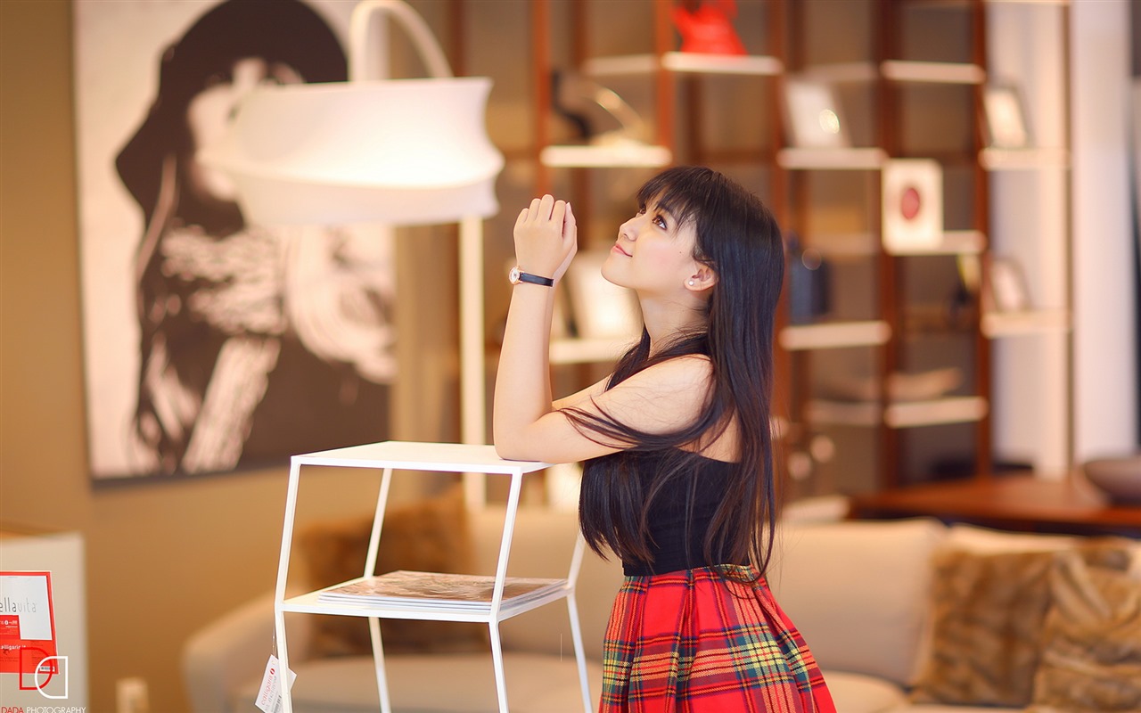 Reine und schöne junge asiatische Mädchen HD-Wallpaper  Kollektion (3) #38 - 1280x800