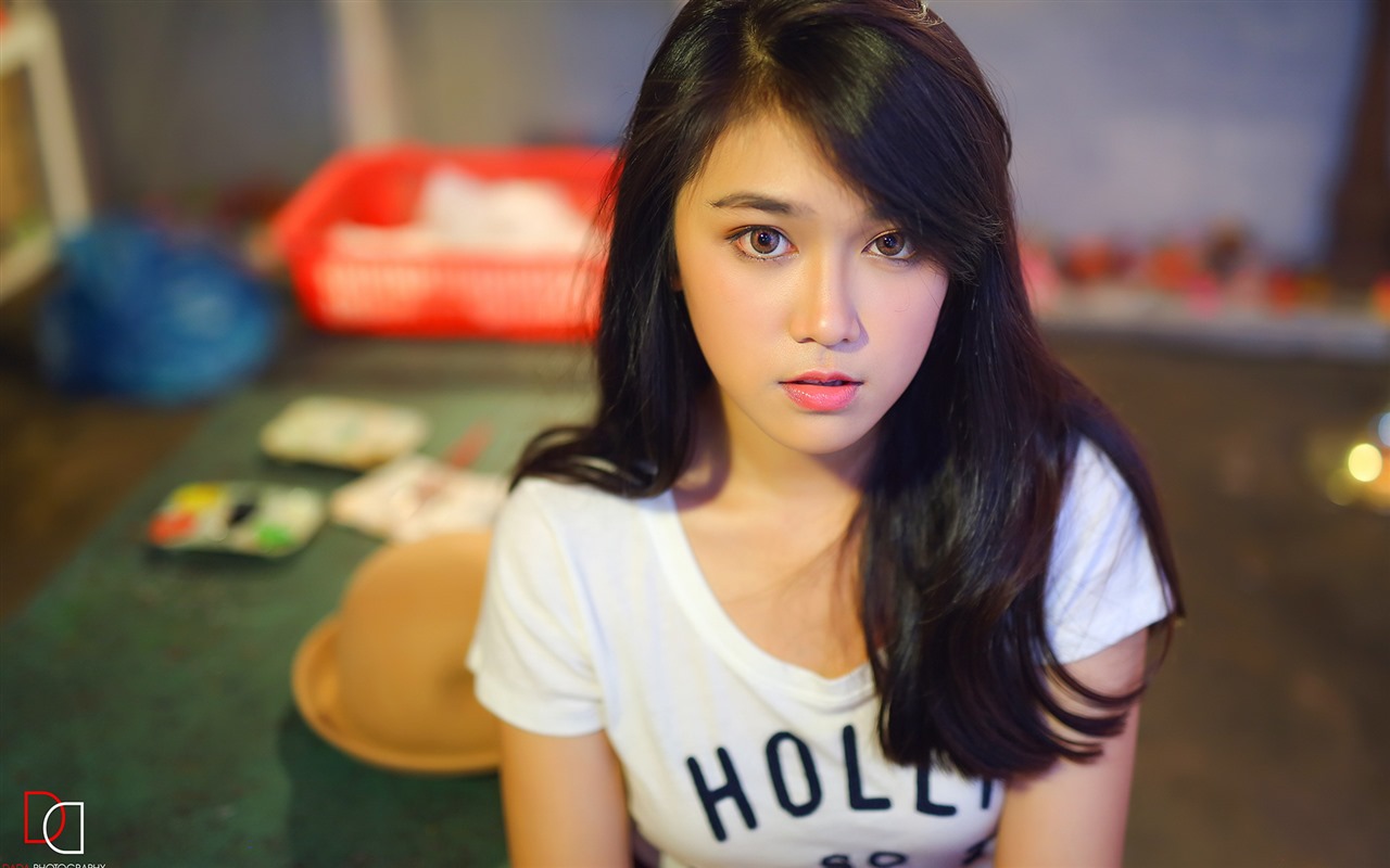 순수하고 사랑스러운 젊은 아시아 여자의 HD 월페이퍼 컬렉션 (3) #40 - 1280x800