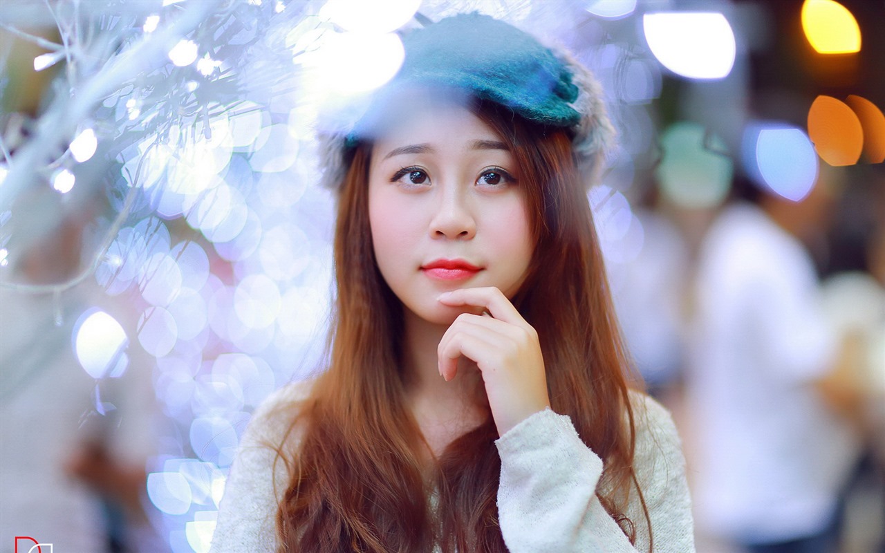 Reine und schöne junge asiatische Mädchen HD-Wallpaper  Kollektion (4) #1 - 1280x800