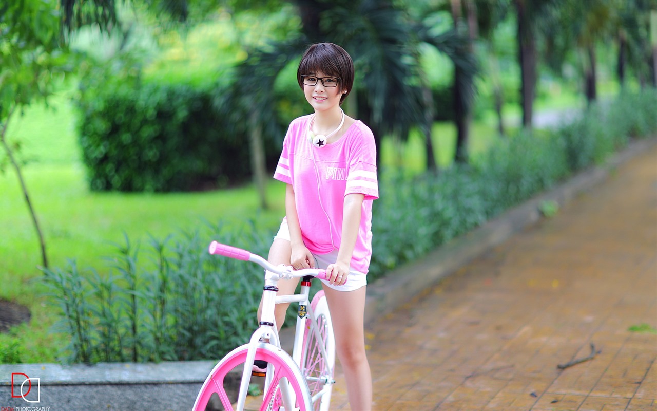 Reine und schöne junge asiatische Mädchen HD-Wallpaper  Kollektion (4) #9 - 1280x800