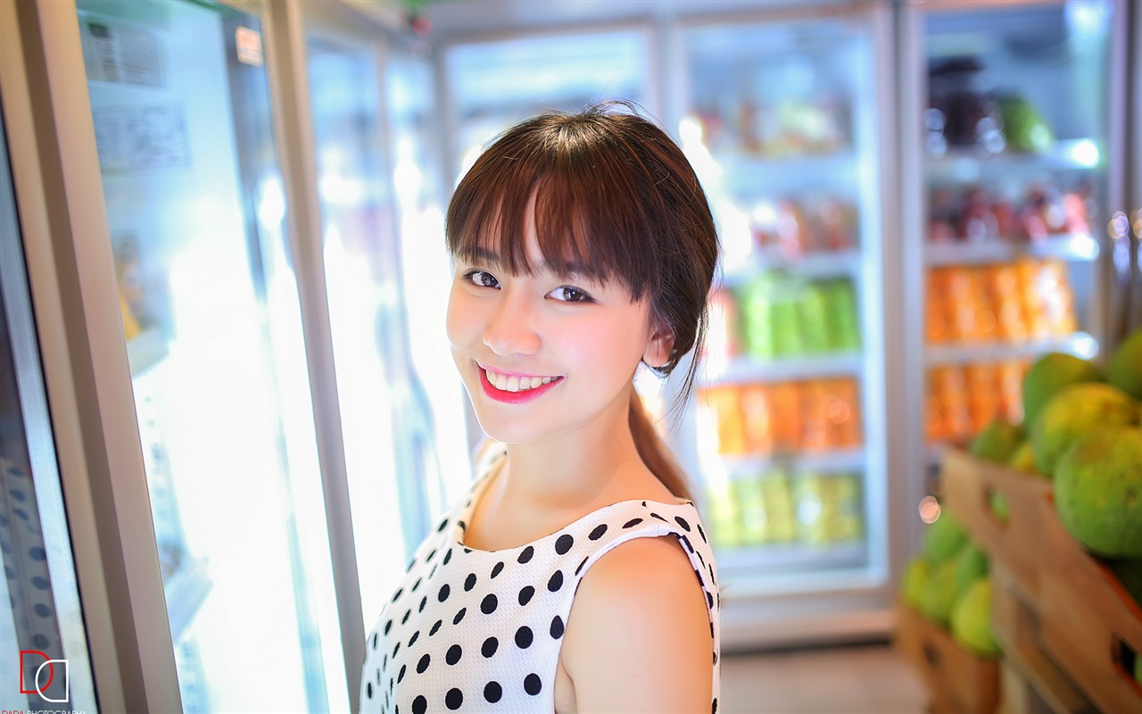 Reine und schöne junge asiatische Mädchen HD-Wallpaper  Kollektion (4) #17 - 1280x800